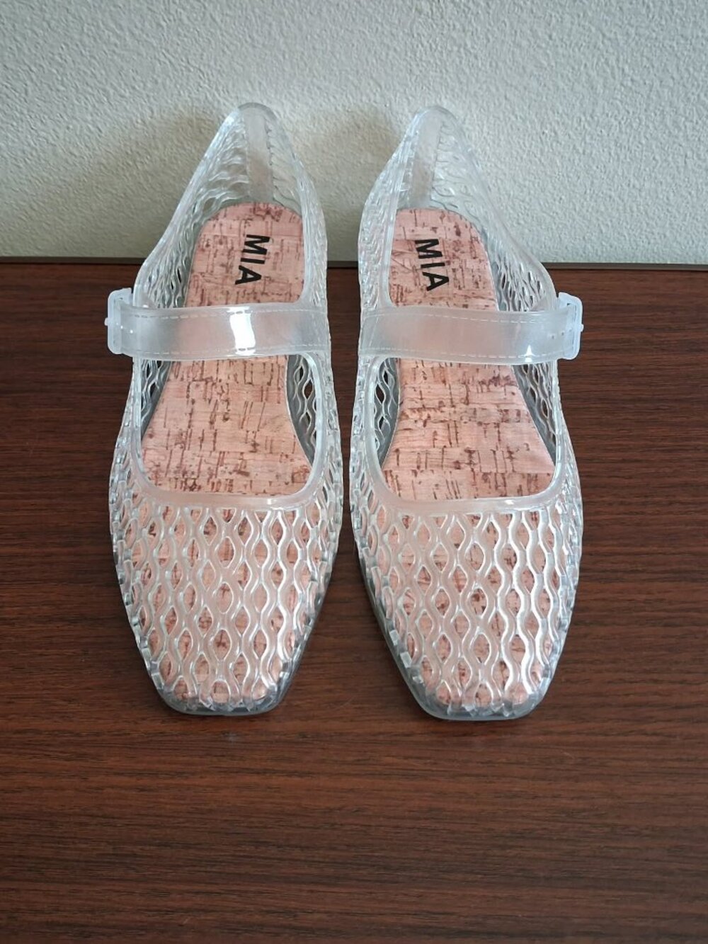MIA Darby Clear Jelly Slip-On Mule